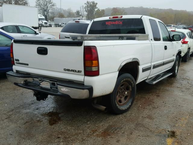 2GCEC19T121408174 - 2002 CHEVROLET SILVERADO WHITE photo 4