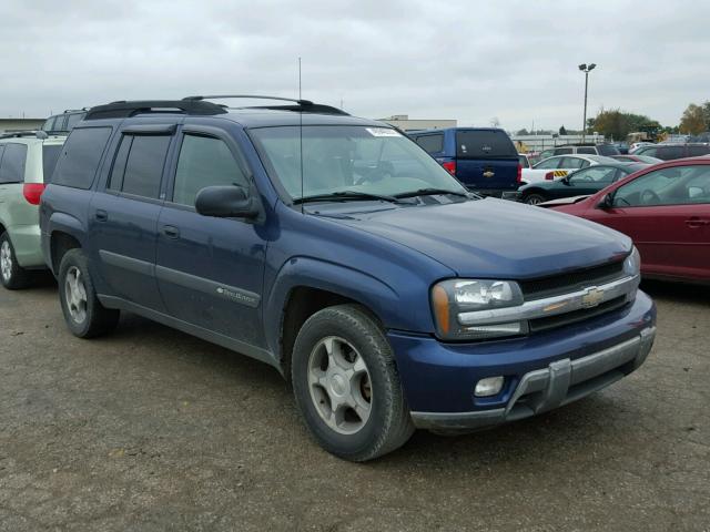 1GNET16S146160118 - 2004 CHEVROLET TRAILBLAZE BLUE photo 1