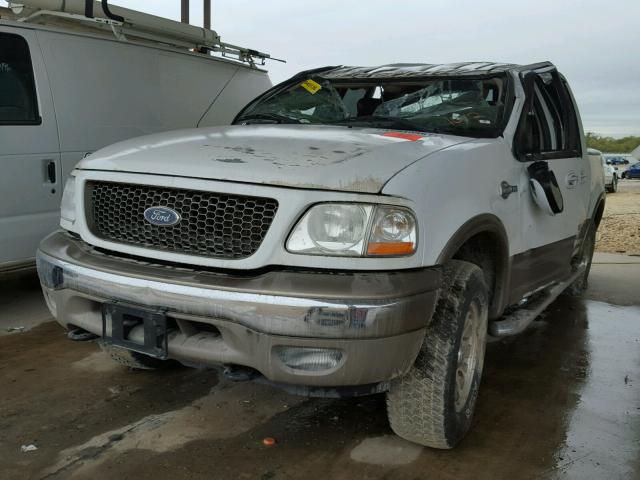 1FTRW08L13KA98212 - 2003 FORD F150 SUPER WHITE photo 2