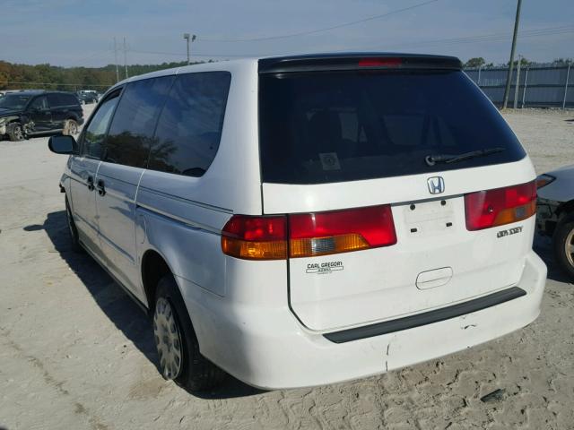 5FNRL185X4B017903 - 2004 HONDA ODYSSEY LX WHITE photo 3