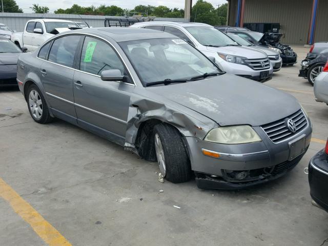WVWRH63B03P032717 - 2003 VOLKSWAGEN PASSAT GLX SILVER photo 1