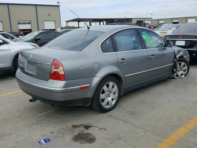 WVWRH63B03P032717 - 2003 VOLKSWAGEN PASSAT GLX SILVER photo 4