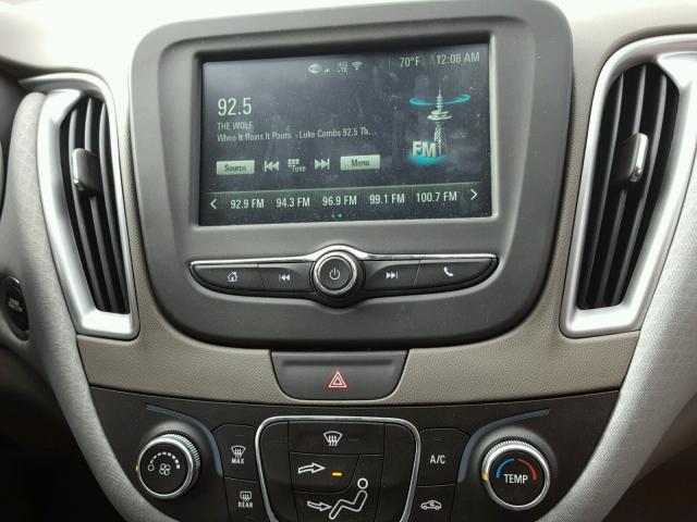 1G1ZB5ST8HF134598 - 2017 CHEVROLET MALIBU LS BLUE photo 9