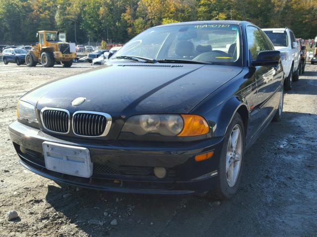 WBABM5348YJN91822 - 2000 BMW 328 CI Սև լուսանկար 2