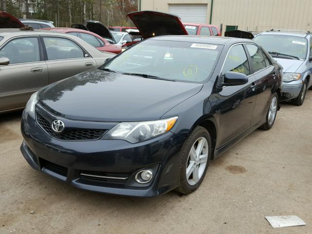 4T1BF1FK6CU058676 - 2012 TOYOTA CAMRY BASE BLACK photo 2