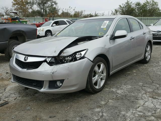 JH4CU2F62AC037994 - 2010 ACURA TSX SILVER photo 2