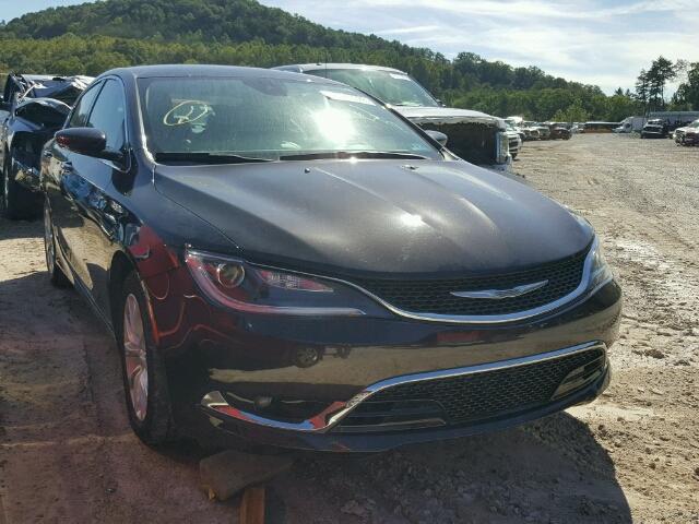 1C3CCCCG8FN524219 - 2015 CHRYSLER 200 C BROWN photo 1