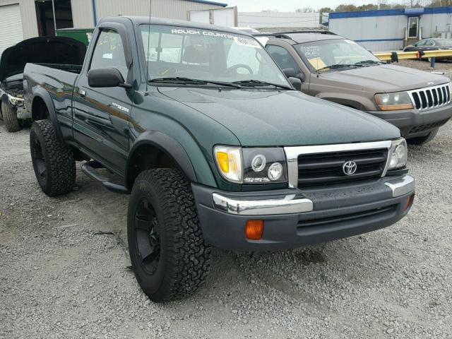 4TAPM62N5XZ501921 - 1999 TOYOTA TACOMA GREEN photo 1