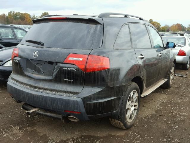 2HNYD28307H523455 - 2007 ACURA MDX TECHNO BLACK photo 4