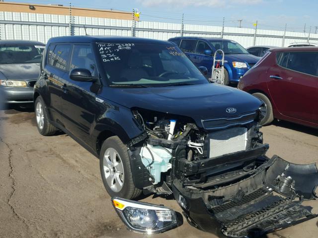 KNDJN2A23H7450892 - 2017 KIA SOUL BLACK photo 1