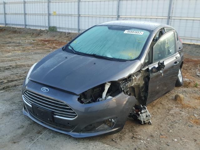 3FADP4EJ3GM127313 - 2016 FORD FIESTA CHARCOAL photo 2