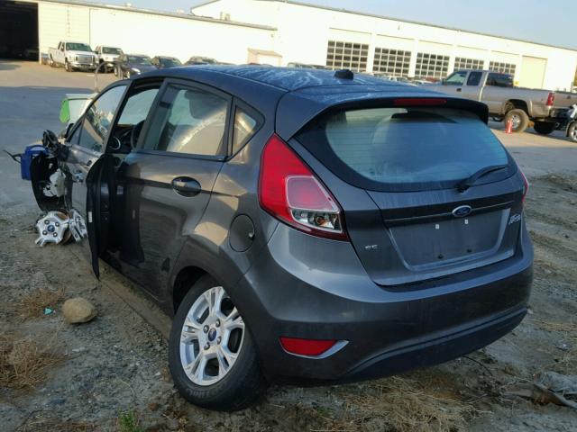 3FADP4EJ3GM127313 - 2016 FORD FIESTA CHARCOAL photo 3