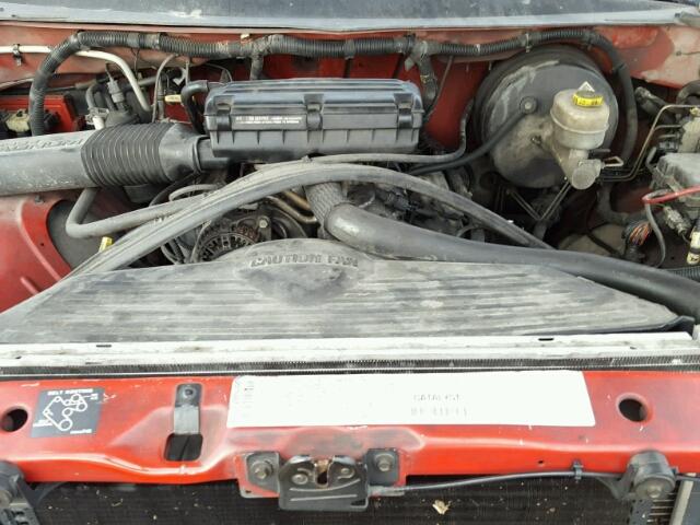 1B7HC13Y61J573501 - 2001 DODGE RAM 1500 RED photo 7