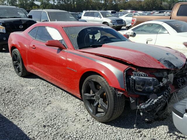 2G1FK1EJ6A9170603 - 2010 CHEVROLET CAMARO SS RED photo 1