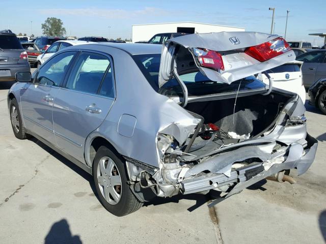 1HGCM56425A142247 - 2005 HONDA ACCORD LX SILVER photo 3