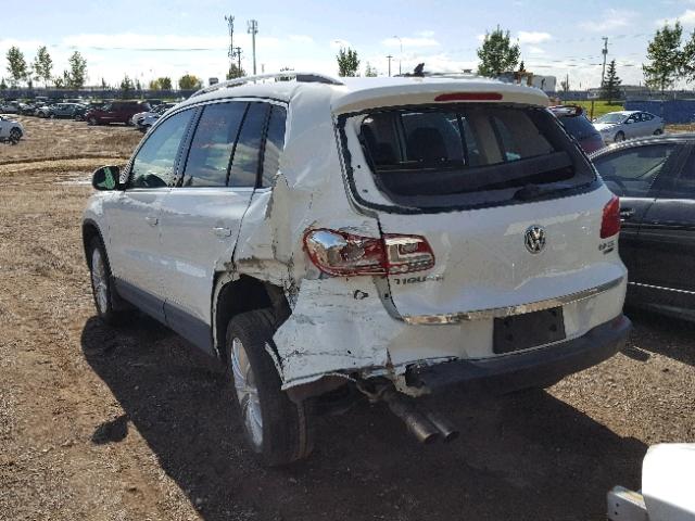 WVGMV7AX6HK004914 - 2017 VOLKSWAGEN TIGUAN COM 白色 照片 3