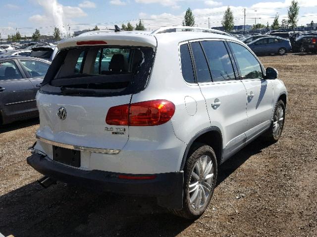 WVGMV7AX6HK004914 - 2017 VOLKSWAGEN TIGUAN COM 白色 照片 4