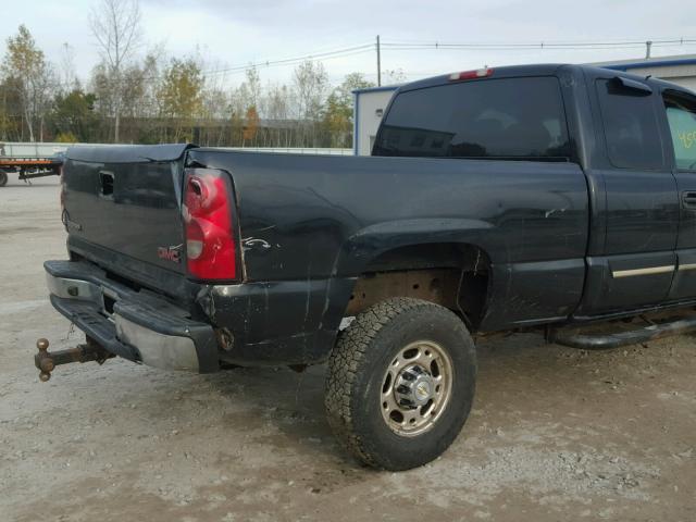 1GCHK29U36E116898 - 2006 CHEVROLET SILVERADO BLACK photo 10