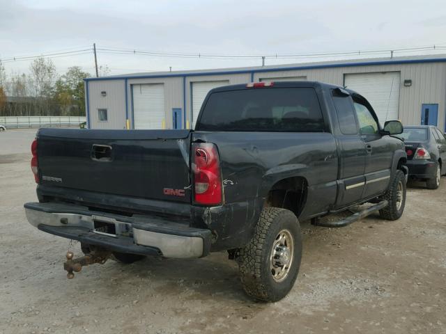 1GCHK29U36E116898 - 2006 CHEVROLET SILVERADO BLACK photo 4