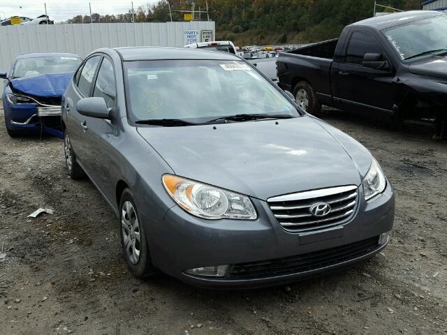 KMHDU4ADXAU976646 - 2010 HYUNDAI ELANTRA BL GRAY photo 1