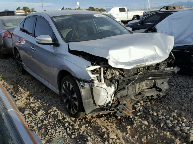 3N1AB7AP4GY272136 - 2016 NISSAN SENTRA S SILVER photo 1