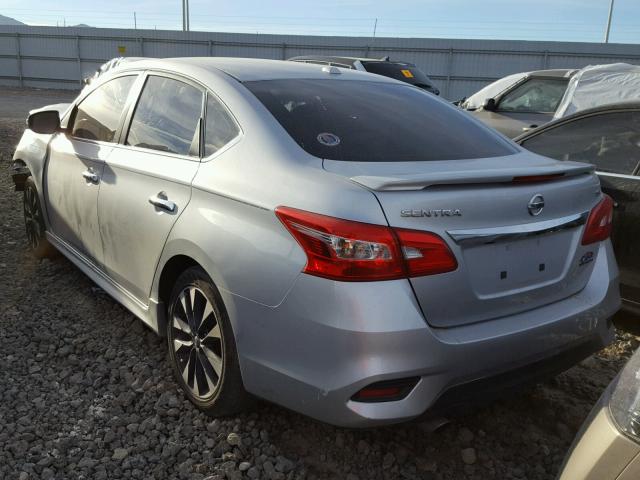 3N1AB7AP4GY272136 - 2016 NISSAN SENTRA S SILVER photo 3