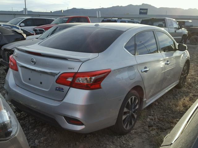 3N1AB7AP4GY272136 - 2016 NISSAN SENTRA S SILVER photo 4