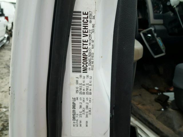 3D6WA6EL7BG501571 - 2011 DODGE RAM 4500 S WHITE photo 10