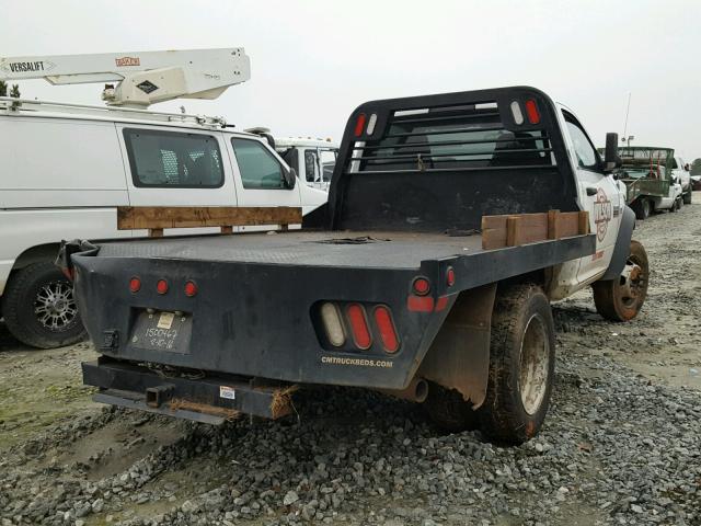 3D6WA6EL7BG501571 - 2011 DODGE RAM 4500 S WHITE photo 4