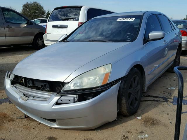 1HGCM66533A025594 - 2003 HONDA ACCORD EX SILVER photo 2