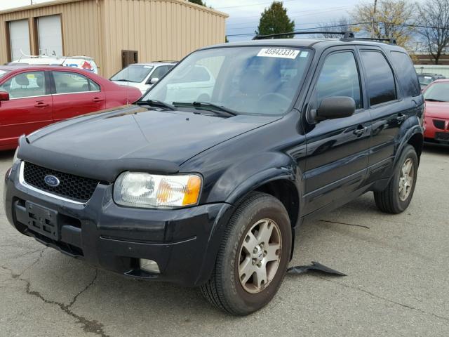 1FMCU94173KC46072 - 2003 FORD ESCAPE BLACK photo 2