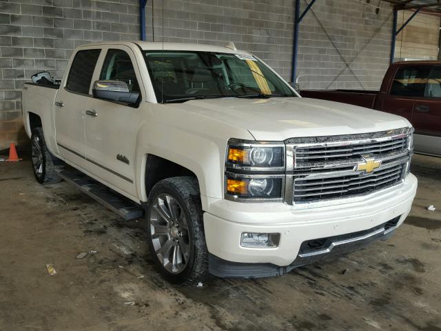 3GCUKTEC4FG136507 - 2015 CHEVROLET SILVERADO WHITE photo 1