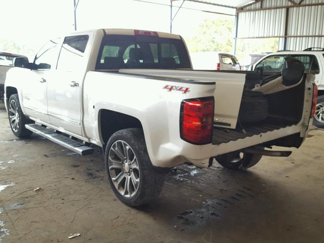 3GCUKTEC4FG136507 - 2015 CHEVROLET SILVERADO WHITE photo 3