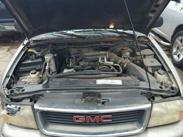 1GKDT13W4X2527007 - 1999 GMC S15 JIMMY SILVER photo 7