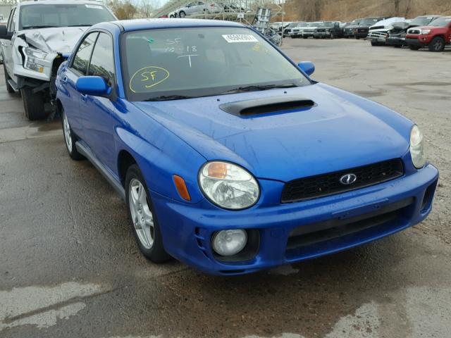 JF1GD29622G523641 - 2002 SUBARU IMPREZA WR BLUE photo 1