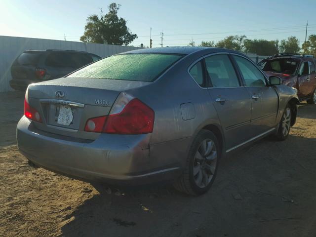 JNKAY01F86M250120 - 2006 INFINITI M35 BASE SILVER photo 4