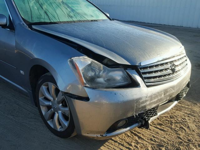 JNKAY01F86M250120 - 2006 INFINITI M35 BASE SILVER photo 9