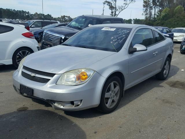 1G1AL15FX77246367 - 2007 CHEVROLET COBALT LT SILVER photo 2