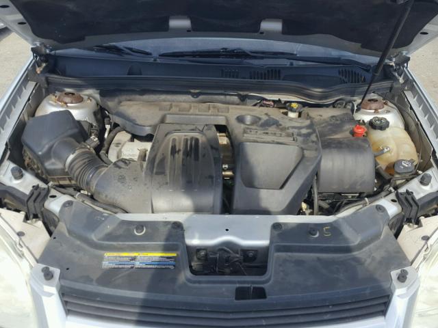 1G1AL15FX77246367 - 2007 CHEVROLET COBALT LT SILVER photo 7