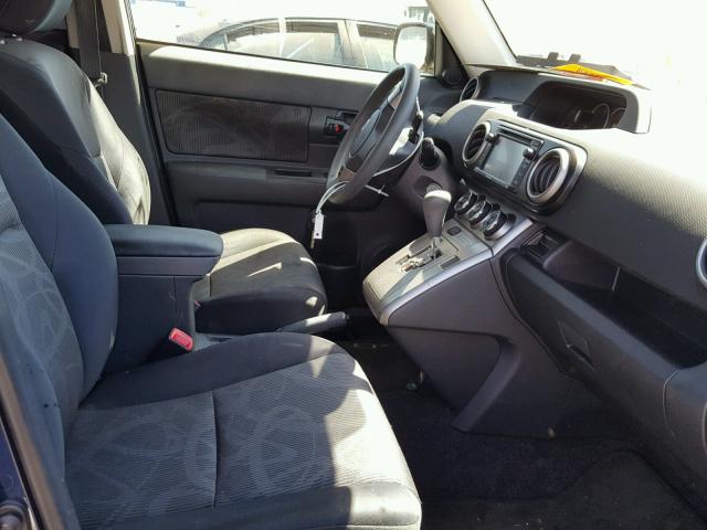 JTLZE4FE3DJ044095 - 2013 TOYOTA SCION XB Azul foto 5