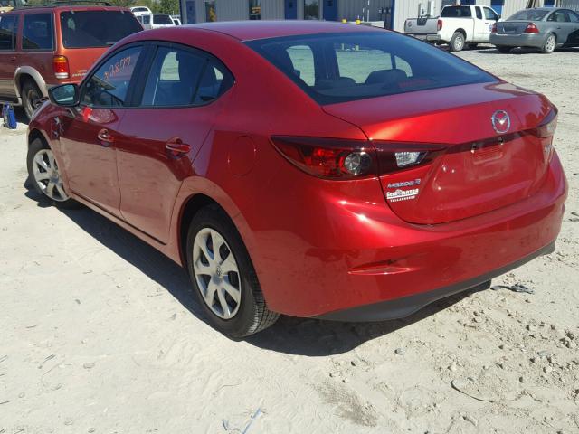 3MZBM1U77FM226291 - 2015 MAZDA 3 SPORT RED photo 3