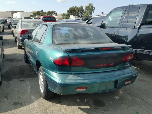 3G2JB5249XS824517 - 1999 PONTIAC SUNFIRE SE GREEN photo 3