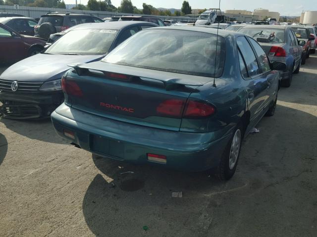 3G2JB5249XS824517 - 1999 PONTIAC SUNFIRE SE GREEN photo 4