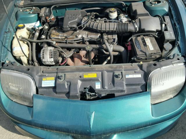 3G2JB5249XS824517 - 1999 PONTIAC SUNFIRE SE GREEN photo 7