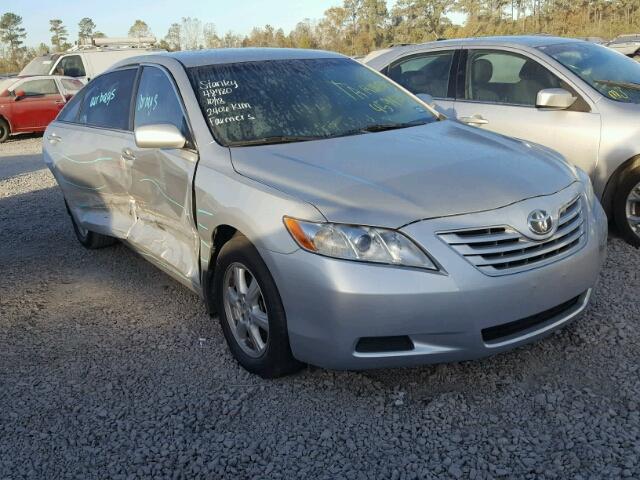 4T1BE46K27U009176 - 2007 TOYOTA CAMRY NEW SILVER photo 1