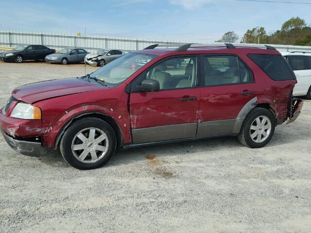 1FMZK01126GA13272 - 2006 FORD FREESTYLE RED photo 9