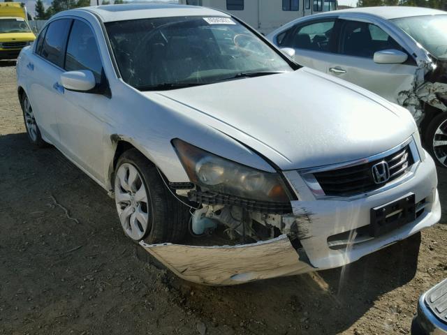 1HGCP36858A000462 - 2008 HONDA ACCORD EXL WHITE photo 1