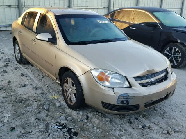 1G1AL52F257514224 - 2005 CHEVROLET COBALT LS GOLD photo 1