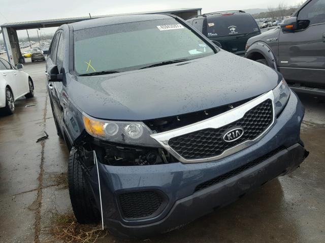 5XYKT3A13BG118551 - 2011 KIA SORENTO BA BLUE photo 1