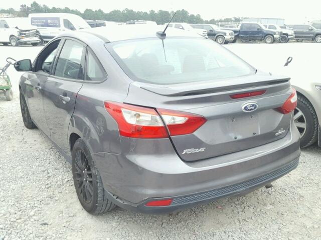 1FADP3F28DL144235 - 2013 FORD FOCUS SE CHARCOAL photo 3